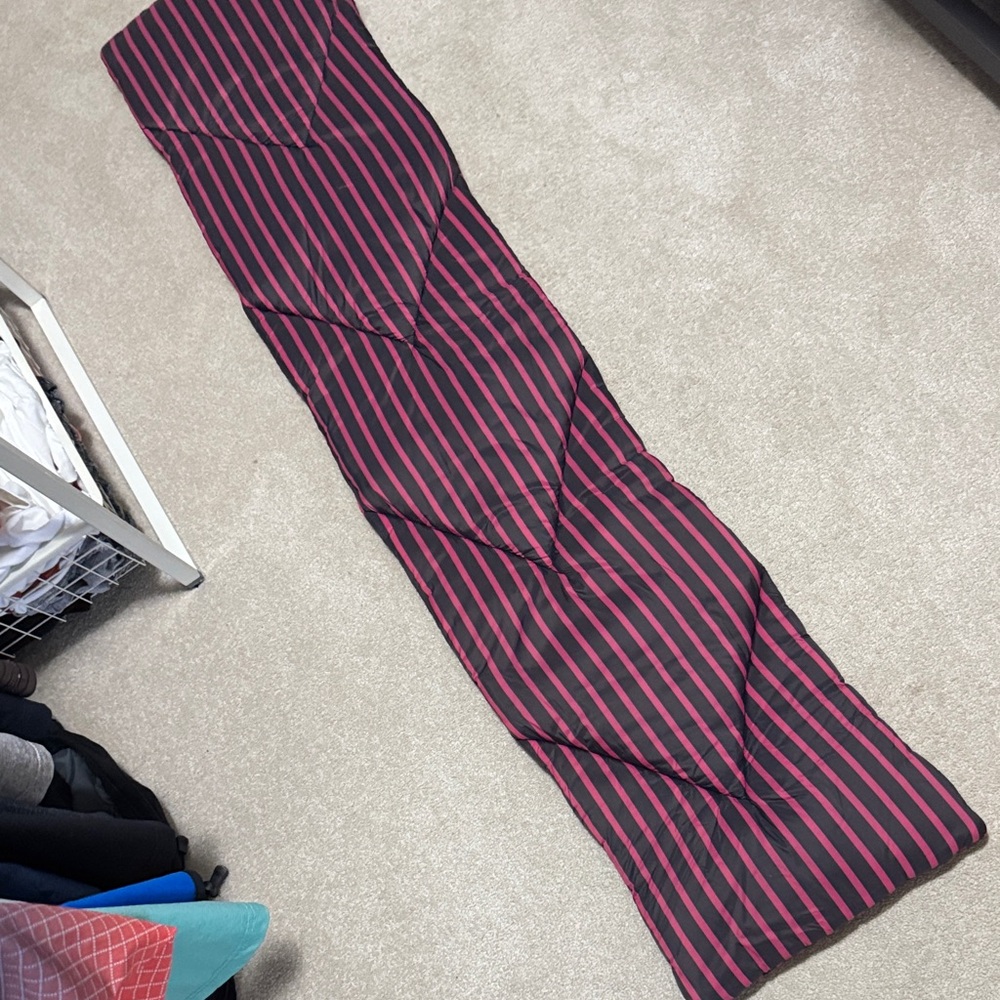 Maeve Striped Pink and Black Women's scarf